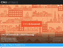 Tablet Screenshot of cnu.org