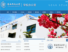 Tablet Screenshot of info.cnu.edu.cn